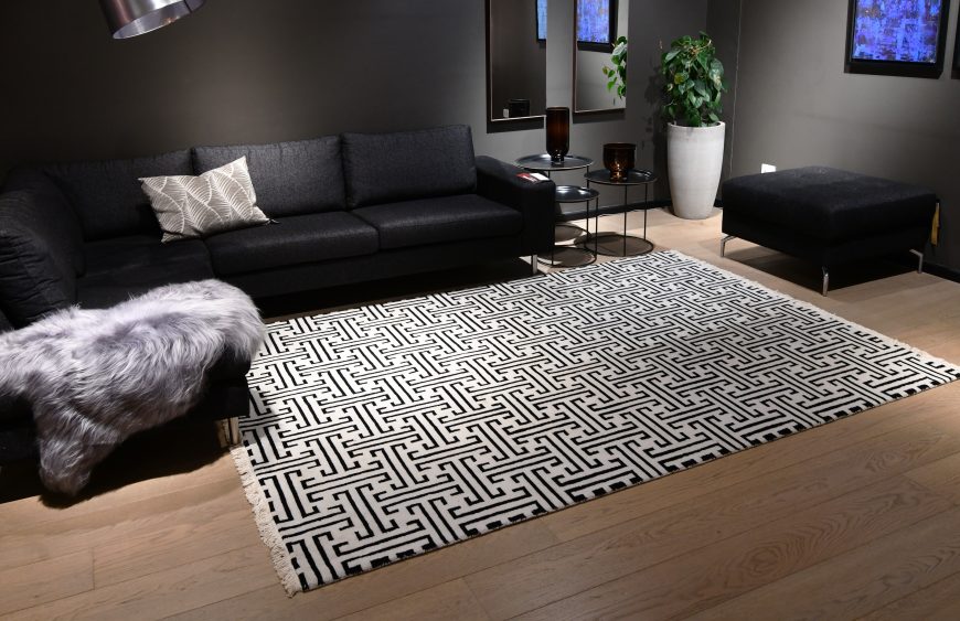 Incorporating modern carpets into a minimalist home